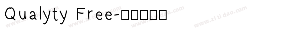Qualyty Free字体转换